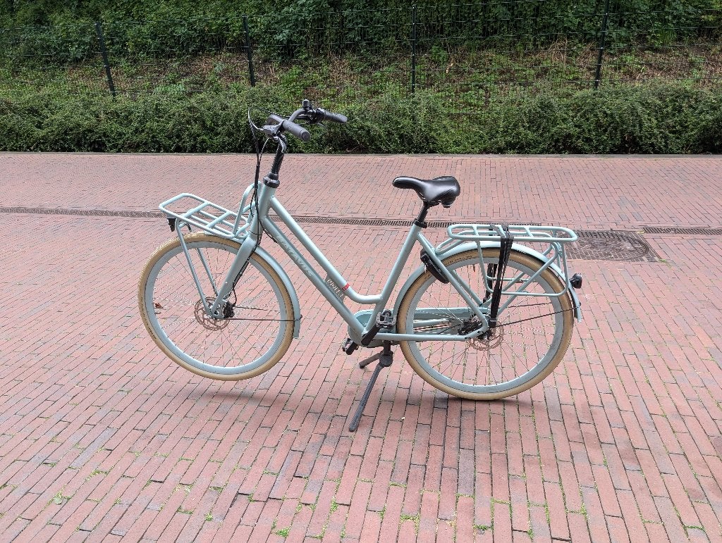 Batavus fiets / Quip Cargo - Groen, Fietsen en Brommers, Ophalen, 53 tot 56 cm, Versnellingen, Batavus