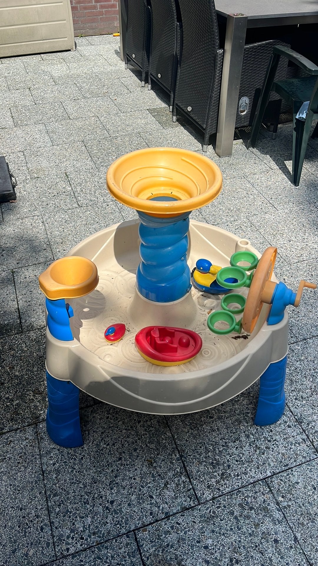 Waterbak voor kinderen, Ophalen, Gebruikt