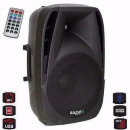 Actieve Speaker met Bleutooth-usb-sd 12Inch 450 Watt BT12A, Overige merken, ., Overige typen, Nieuw