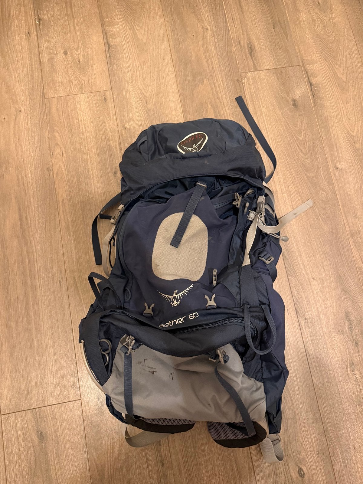 Osprey Aether 60 Trekking Rugzak - Gebruikt, Overige merken, 40 cm of meer, Gebruikt, Ophalen of Verzenden