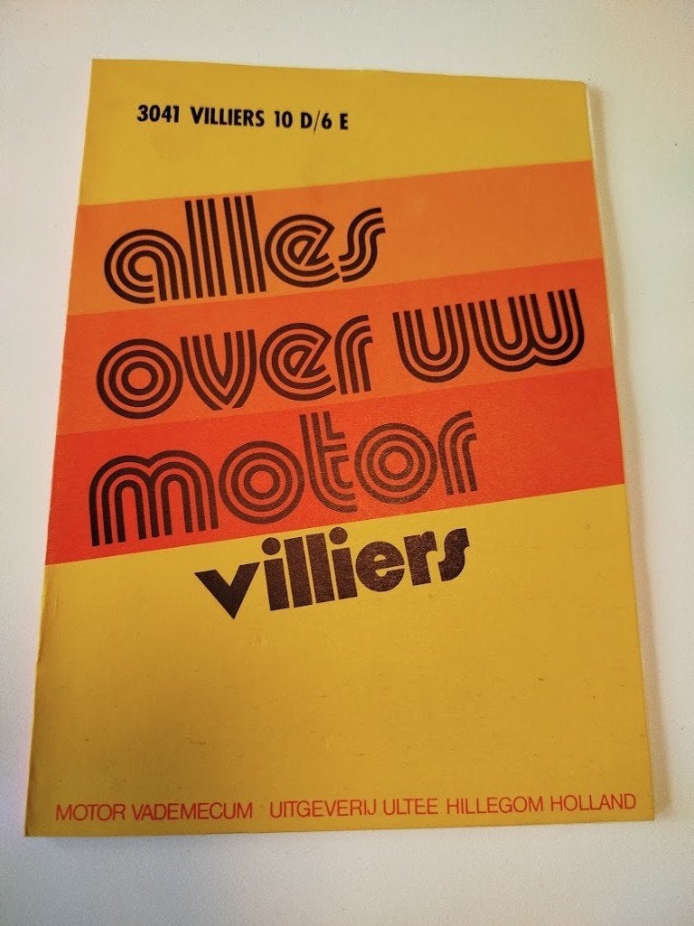 Villiers 10D / 6E  Alles over uw motor Nieuw, Ophalen of Verzenden, Overige merken