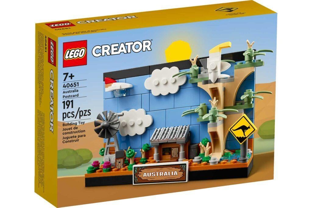 Lego Creator 40651 Ansichtkaart van Australië NIEUW, Lego, Lego, Nieuw, Ophalen of Verzenden