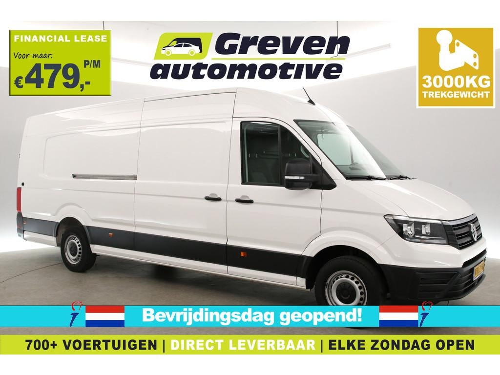 Volkswagen Crafter 2.0 TDI 177PK L5H3 | Aut. | 3000KG Trekge, Stof, Gebruikt, Euro 6, 4 cilinders