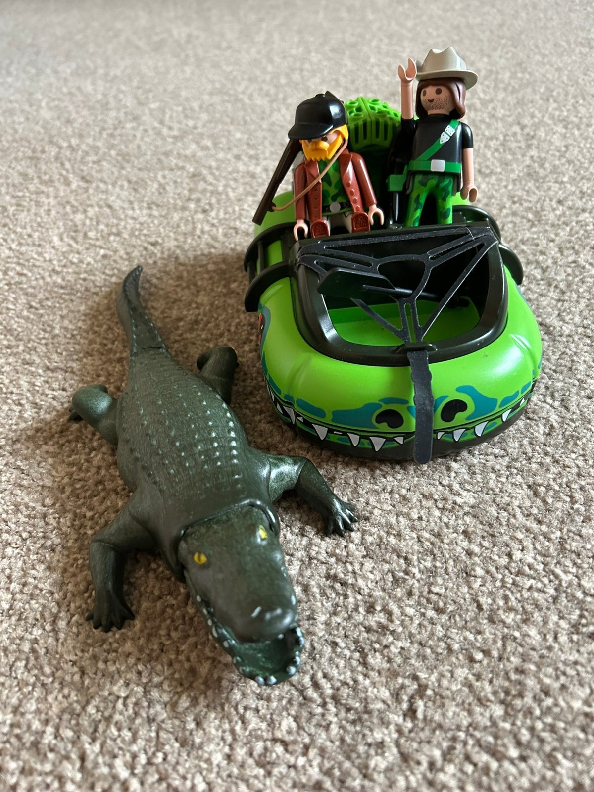Playmobil Gangster hovercraft - 4446, Ophalen of Verzenden, Zo goed als nieuw