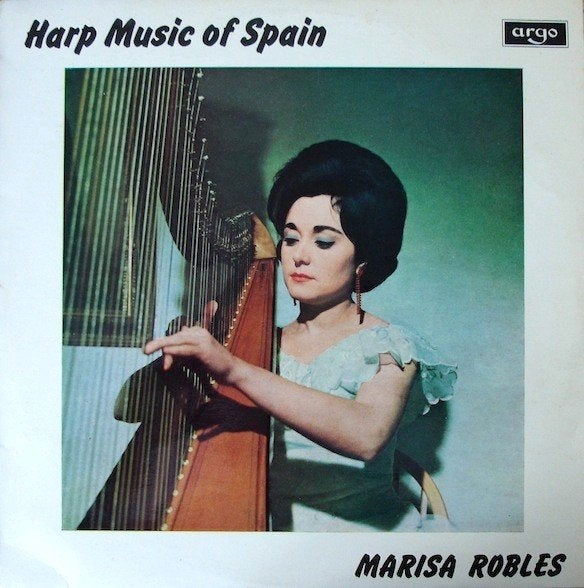 Ruil of koop Marisa Robles "Harp Music Of Spain" (LP 1966), LP, Gebruikt, Ophalen of Verzenden, Import