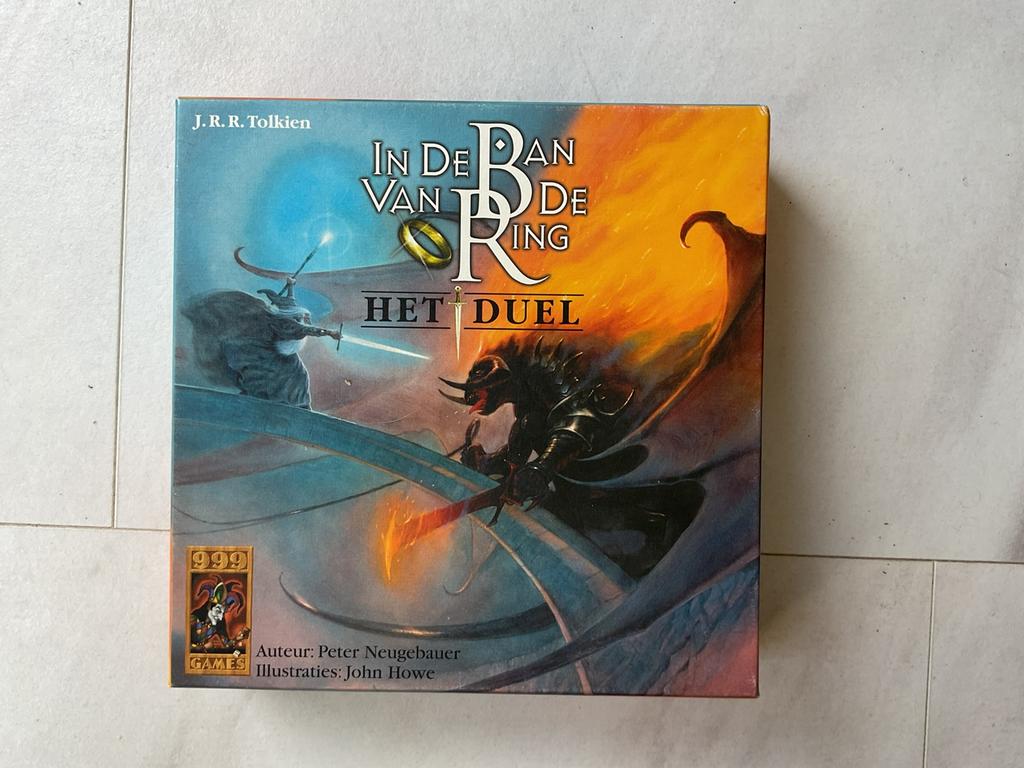In de Ban van de Ring / het Duel / 999 games, Hobby en Vrije tijd, Gezelschapsspellen | Bordspellen, Ophalen of Verzenden, Zo goed als nieuw