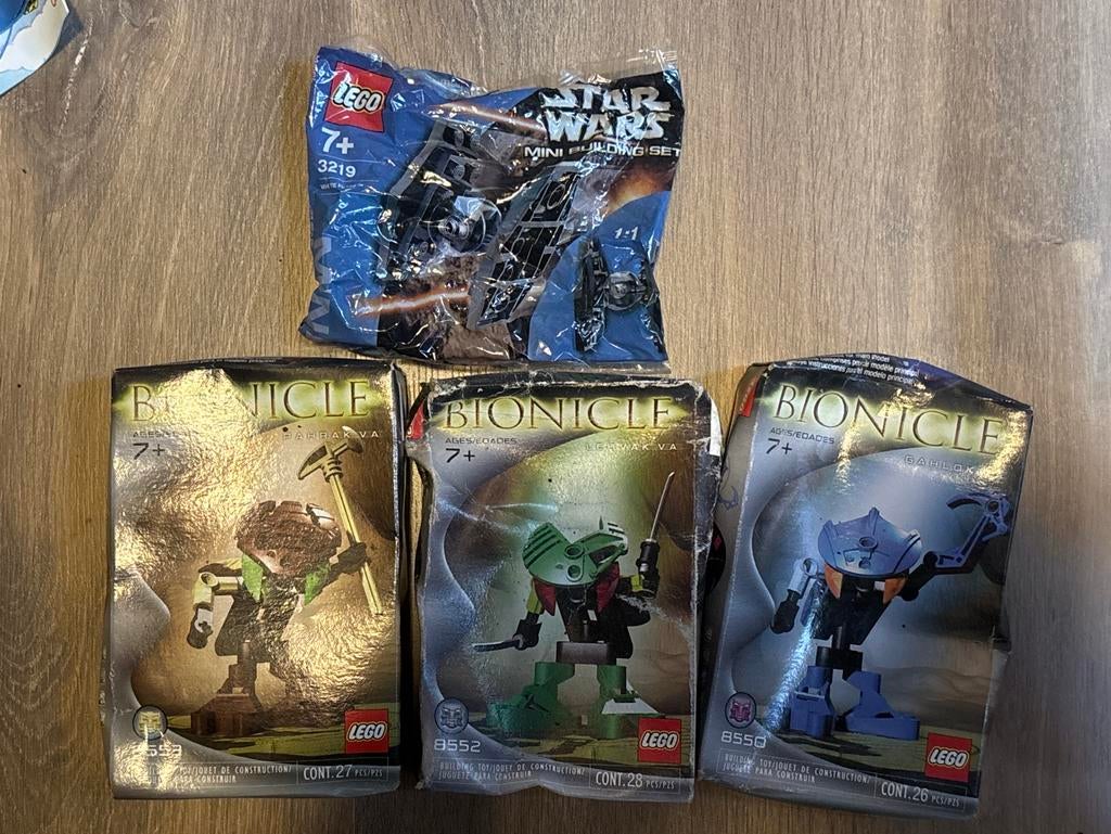 LEGO BIONICLE + Star Wars Mini TIE Fighter – Vintage 2003, Ophalen of Verzenden, Nieuw