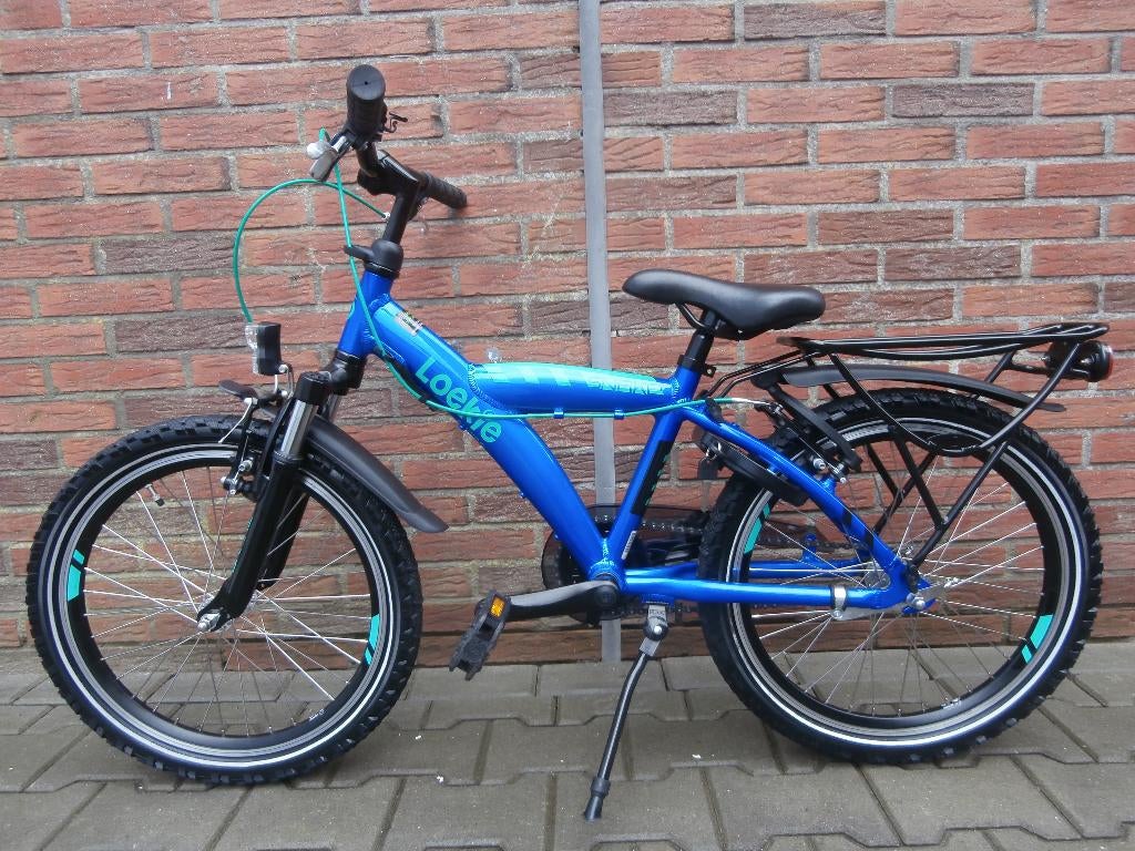 IN NIEUWSTAAT! Loekie Snake 20 inch. Kobalt, Ophalen, Batavus, Zo goed als nieuw, Terugtraprem