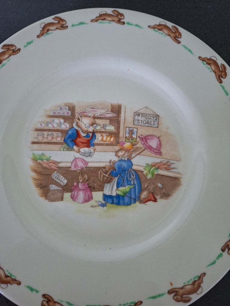 Kinderservies bunnykins, Ophalen, Zo goed als nieuw, Overige stijlen, Overige typen