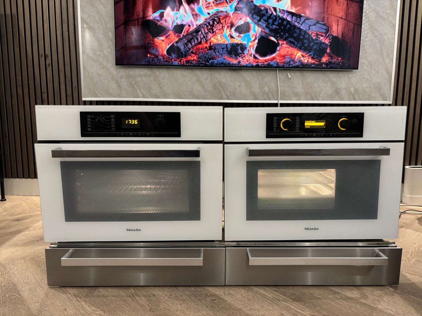Miele combimagnetron en combi stoomoven in nieuwstaat!, Ophalen, Zo goed als nieuw, Oven, Inbouw