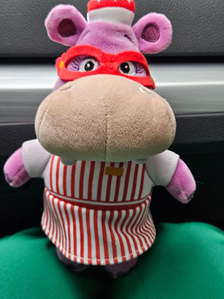 Disney Nijlpaard Knuffel met Chef-kok Outfit, Paars, Disney, Disney, Overige typen