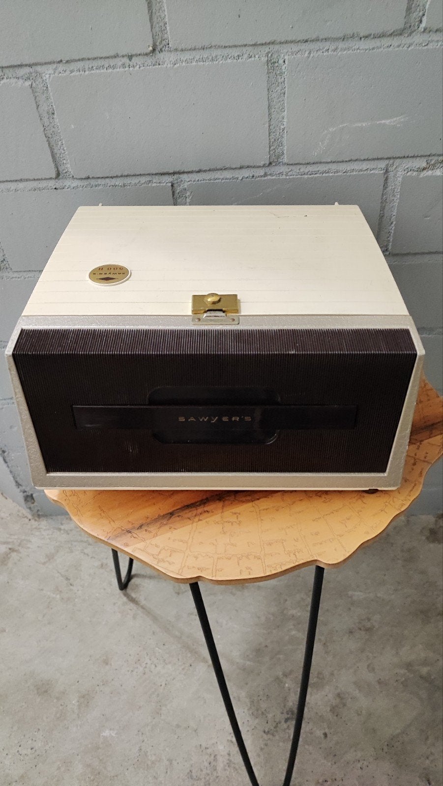 Sawyer's 500R Dia-Projector - Vintage met handleiding, Ophalen of Verzenden, Niet werkend