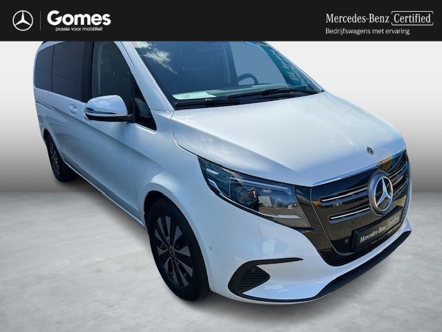 Mercedes-Benz EQV 300 L2 90kWh DC, Auto's, Gebruikt, Zwart, 204 pk, Automatische klimaatregeling