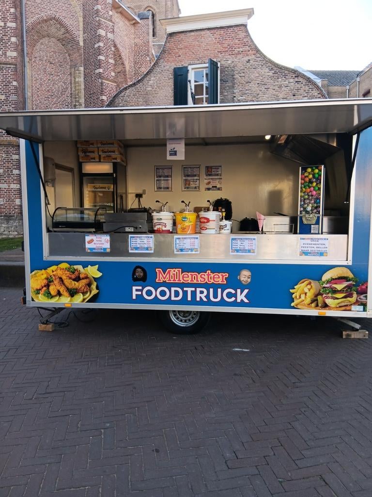 Snackwagen onbeperkt frietjes, snacks voor feesjes0657962120, Hobby en Vrije tijd, Feestartikelen | Verhuur, Ophalen of Verzenden