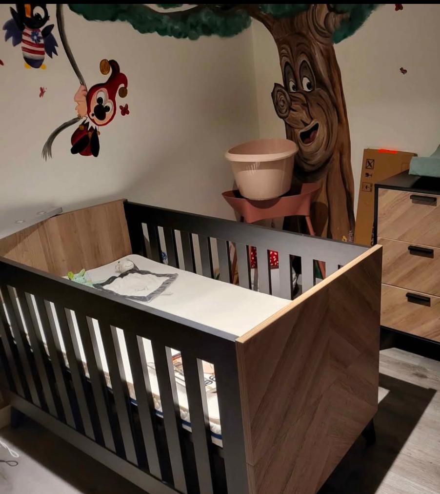 Ledikant 70x150 naar peuterbed, Kinderen en Baby's, Babywiegjes en Ledikanten, Ophalen, Zo goed als nieuw, Ledikant
