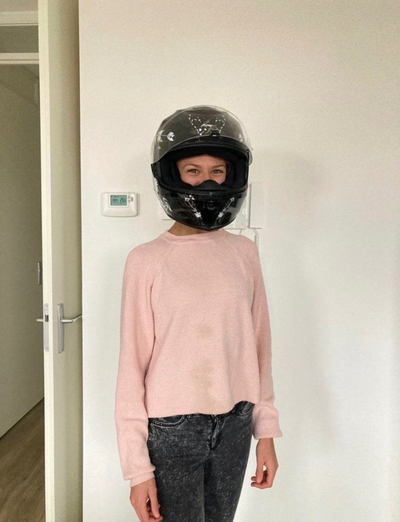 Scorpio Exo motorhelm xs, Motoren, Kleding | Motorhelmen, Overige merken, XS, Kinderen, Ophalen of Verzenden