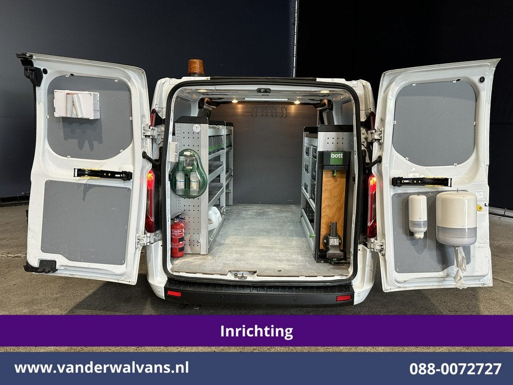 Ford Transit Custom 2.0 TDCI 131pk L2H1 Inrichting Euro6 Air, Voorwielaandrijving, 4 cilinders, 1991 kg, 2800 kg