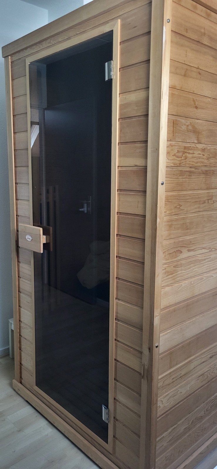 Nobel Infrarood Sauna 110, Ophalen, Gebruikt, Infrarood, Complete sauna