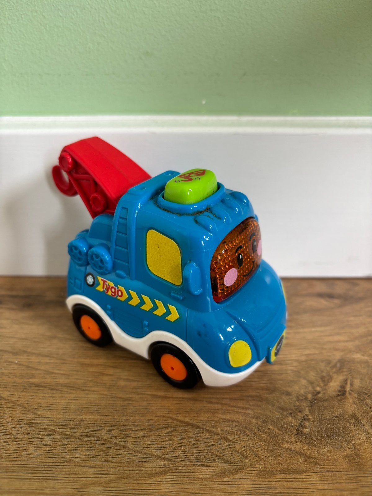 VTech Toet Toet Auto: Tygo Takelwagen, Ophalen of Verzenden, Gebruikt