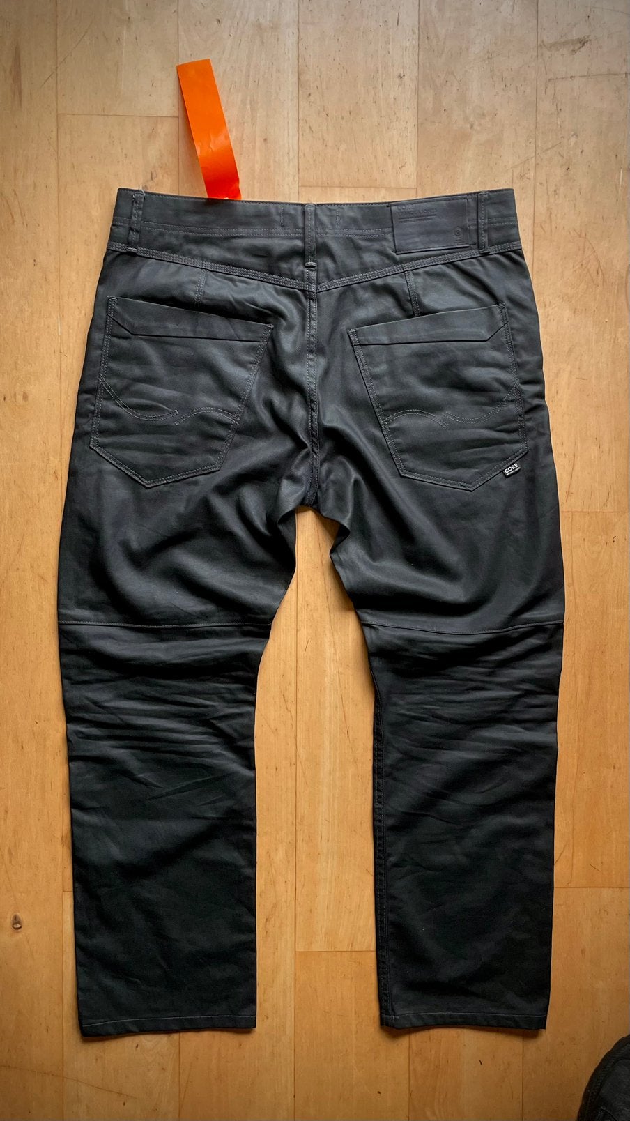Jack & Jones Stan Anti Fit jeans coated denim W36 L32, Ophalen of Verzenden, Zo goed als nieuw, Blauw, W36 - W38 (confectie 52/54)