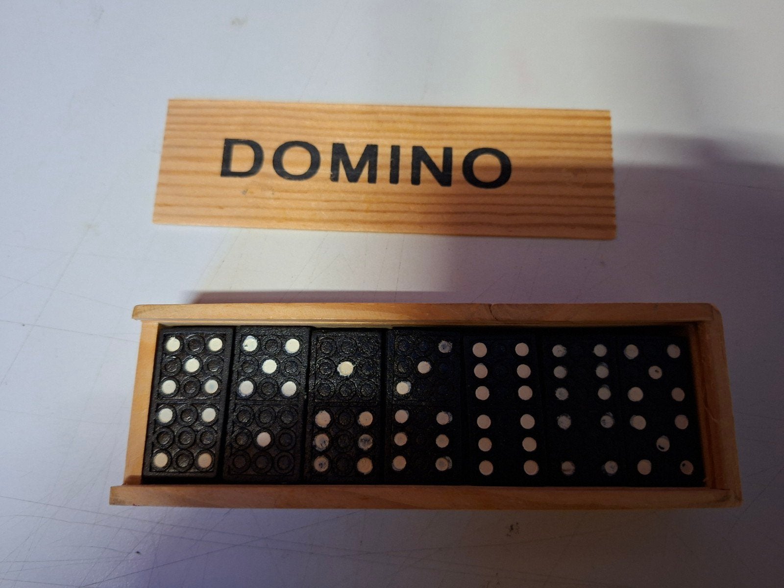 domino, Ophalen, Zo goed als nieuw