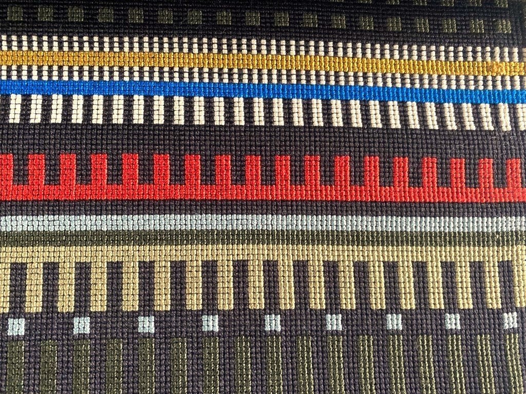Maharam Point 004 by Paul Smith; restant luxueuze meubelstof, Overige materialen, Overige kleuren, 120 cm of meer, Nieuw