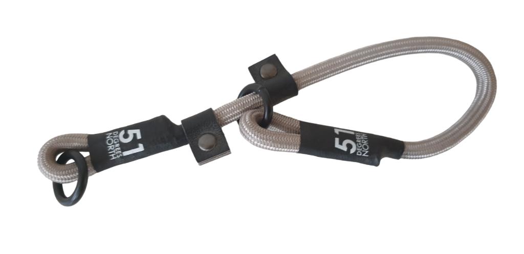 51 DEGREES NORTH Rope Halsband Max Kopomtrek 35 cm KOOPJE!!!, Dieren en Toebehoren, Ophalen of Verzenden, Nieuw