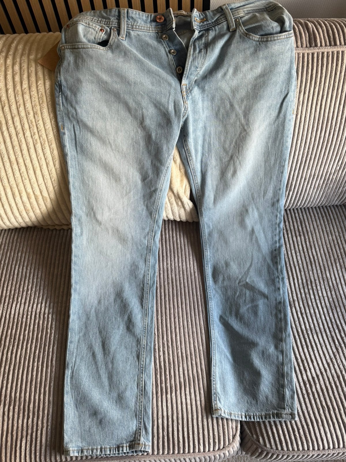 Jack&Jones heren broek, Ophalen, Nieuw, Blauw, W30 - W32 (confectie 38/40)
