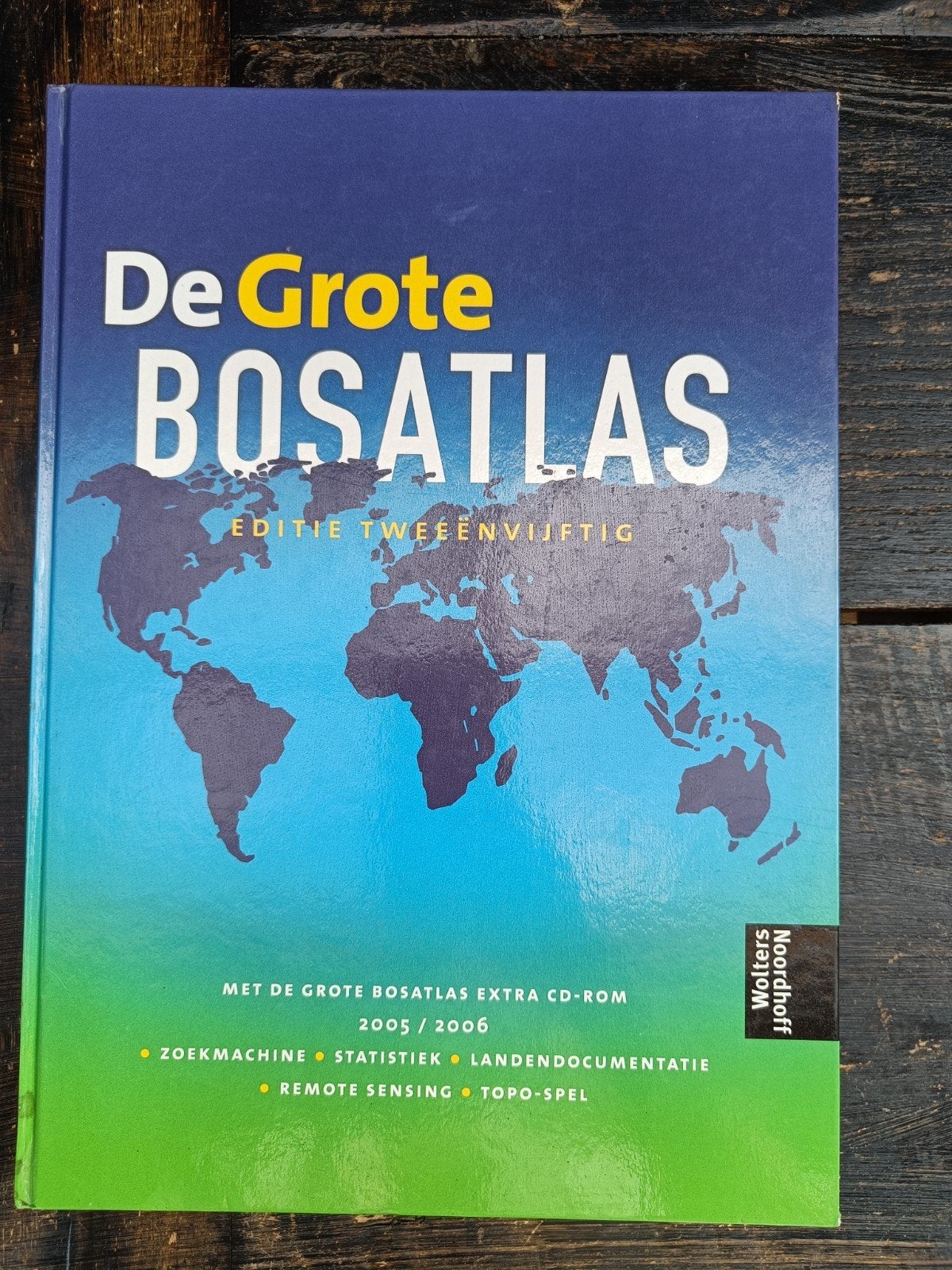 De Grote Bosatlas Editie Tweeënvijftig met CD-ROM, Boeken, Ophalen of Verzenden