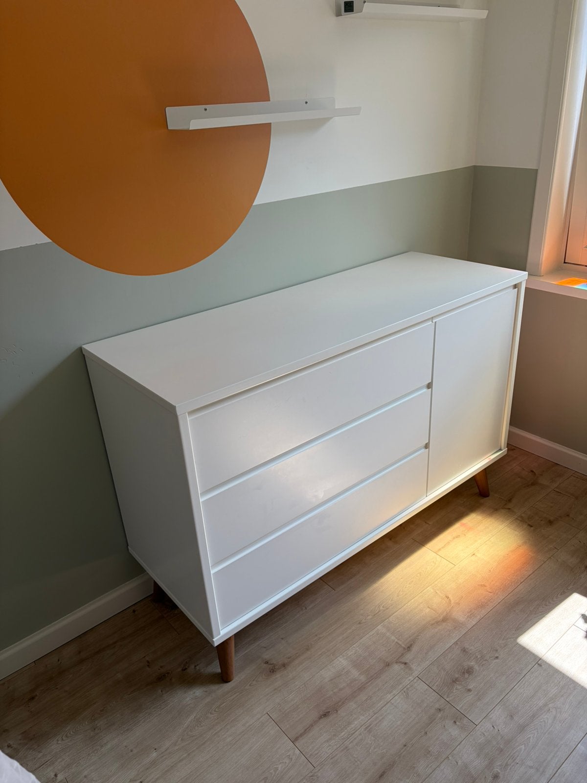 Childhome commode wit, Ophalen, 50 tot 70 cm, 100 cm of meer, Zo goed als nieuw