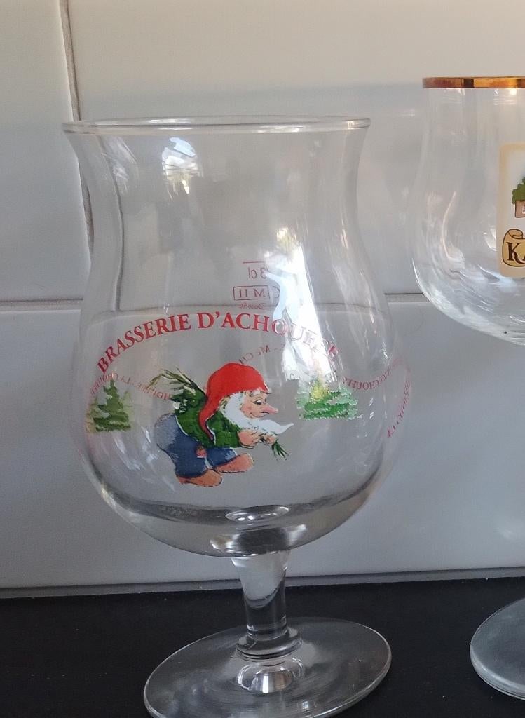 La Chouffe bier glas, Ophalen, Zo goed als nieuw, Bierglas