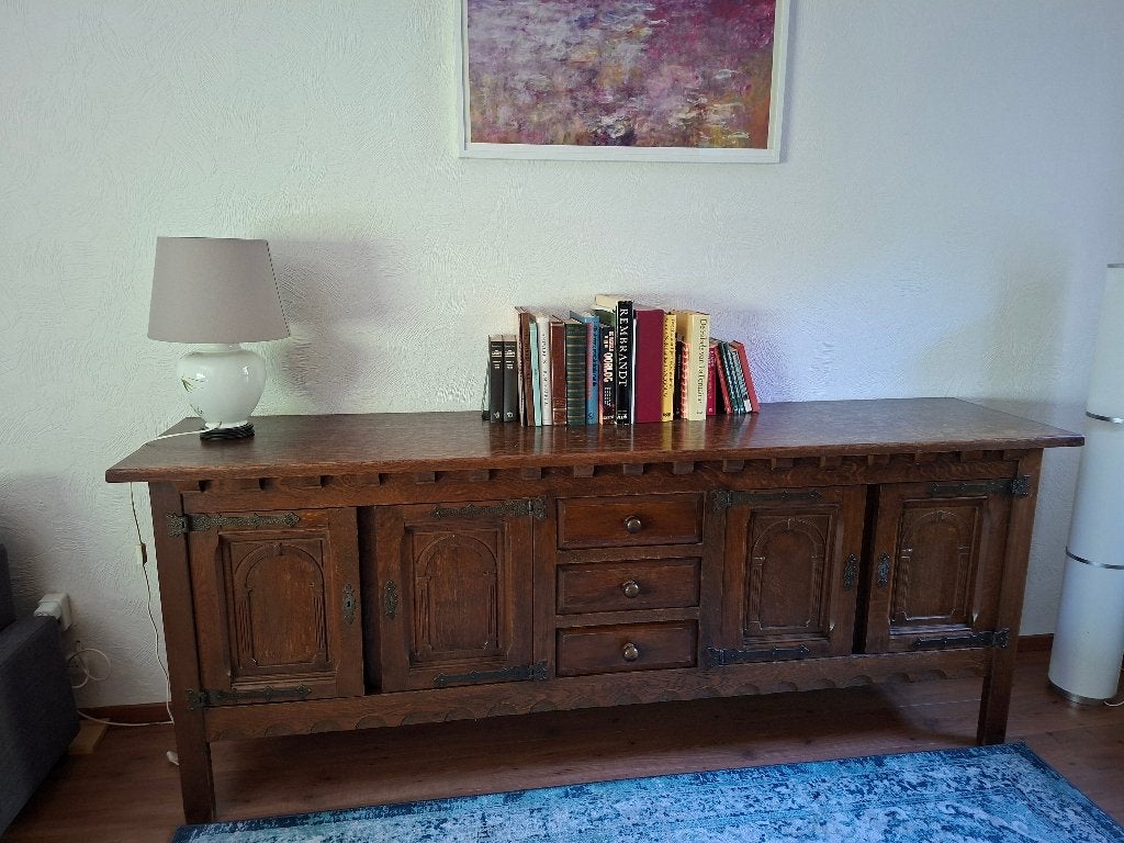 Dressoir, Huis en Inrichting, Ophalen, Gebruikt, Met deur(en), 200 cm of meer