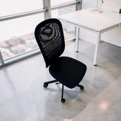 4 IKEA Flintan bureaustoelen, Huis en Inrichting, Bureaustoelen, Ophalen, Zwart, Zo goed als nieuw, Bureaustoel