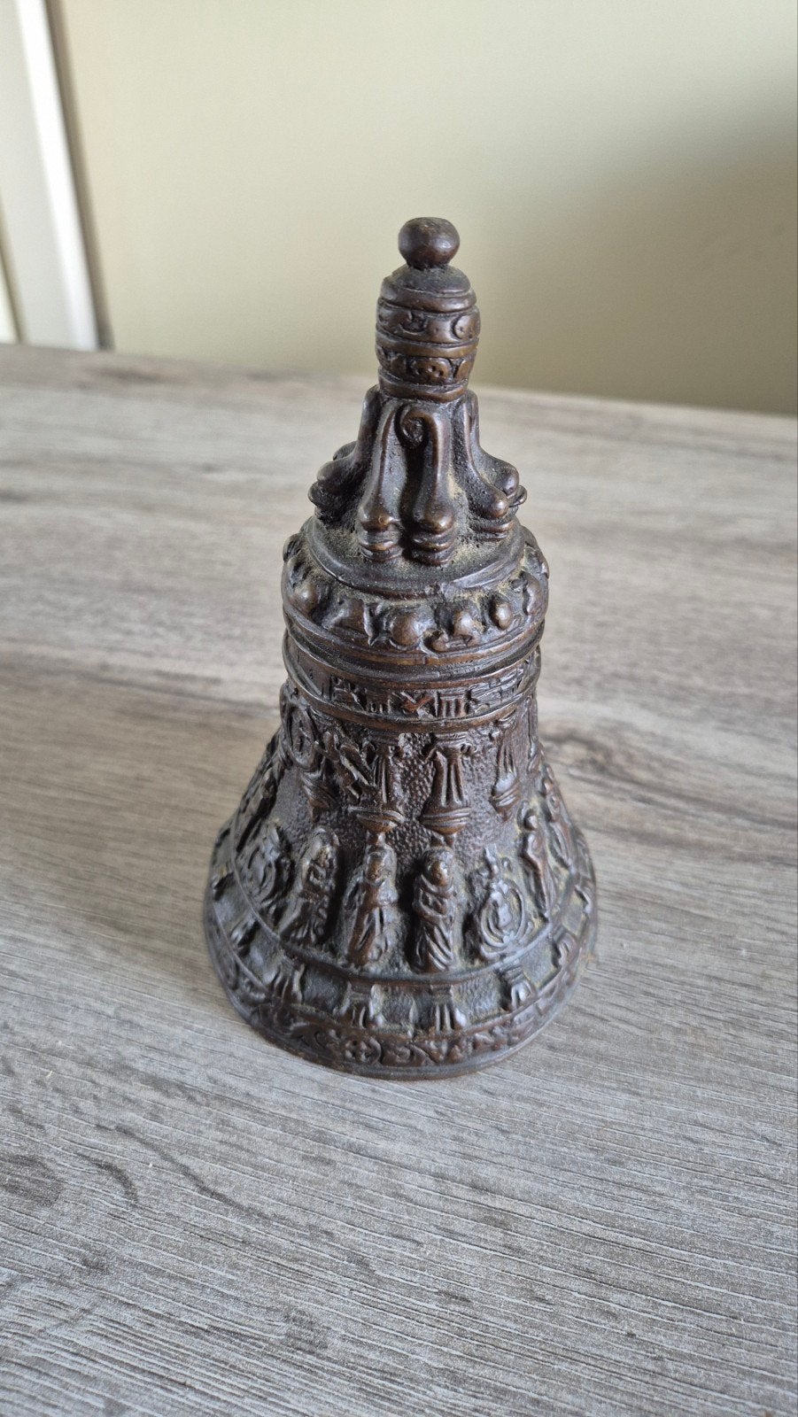 te koop bronzen tafel bel, Ophalen of Verzenden, Brons
