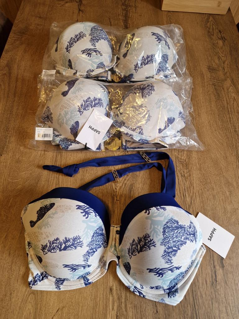 NIEUW 3 maten SAPPH bikinitop Mystique blauw, Ophalen, Nieuw, Blauw, Bikini