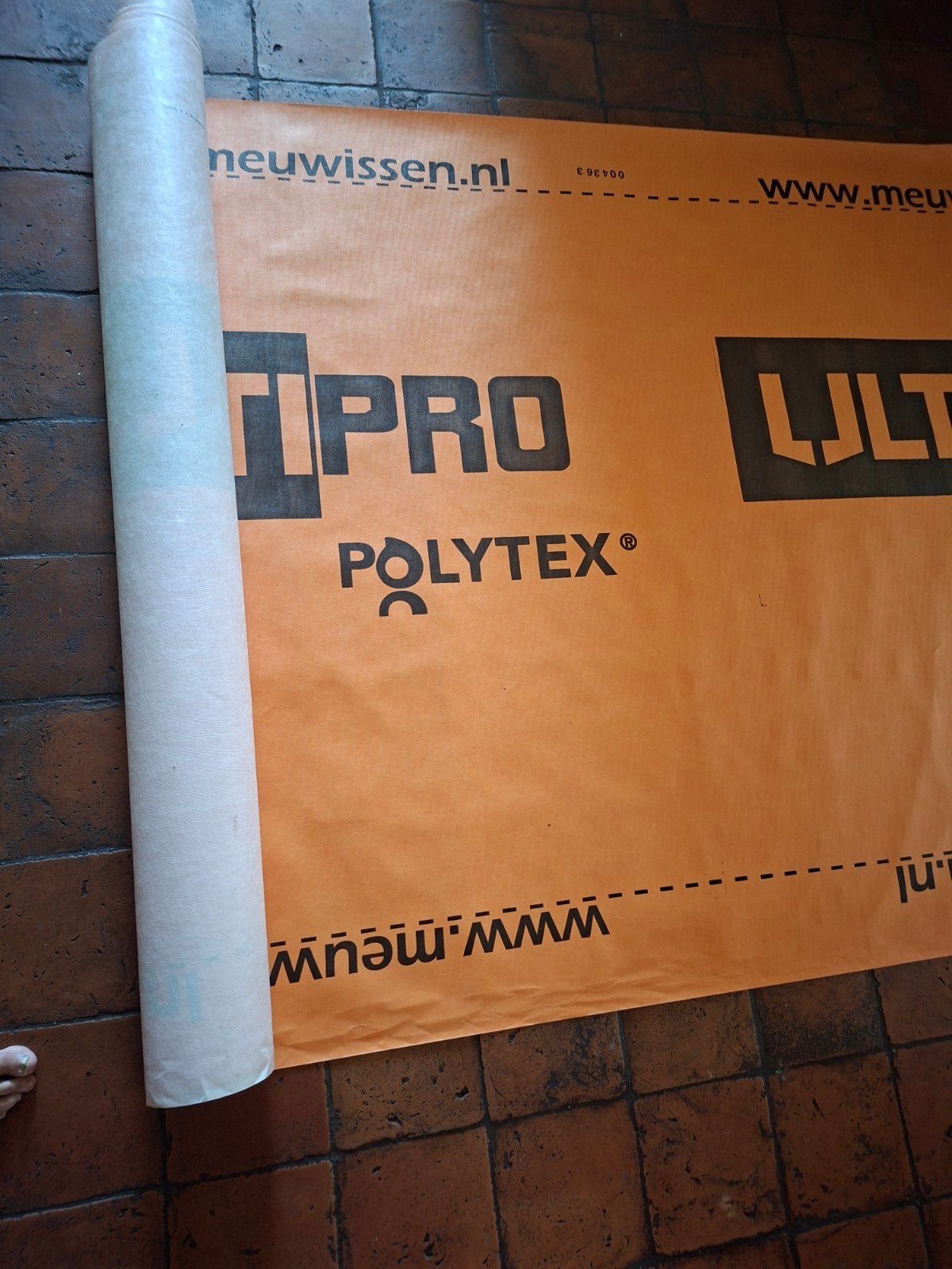 Damp open. ultipro Polytex Folie 25 vierkante - onge, Ophalen, Nieuw, 15 m² of meer, Folie