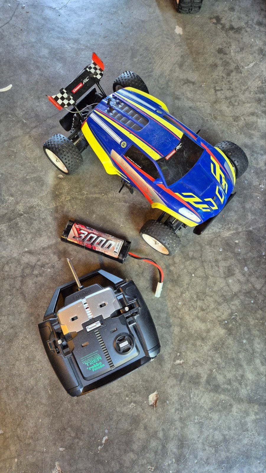 Carrera RC Buggy met afstandsbediening en accessoires, Gebruikt, Auto offroad, RTR (Ready to Run), Overige schalen