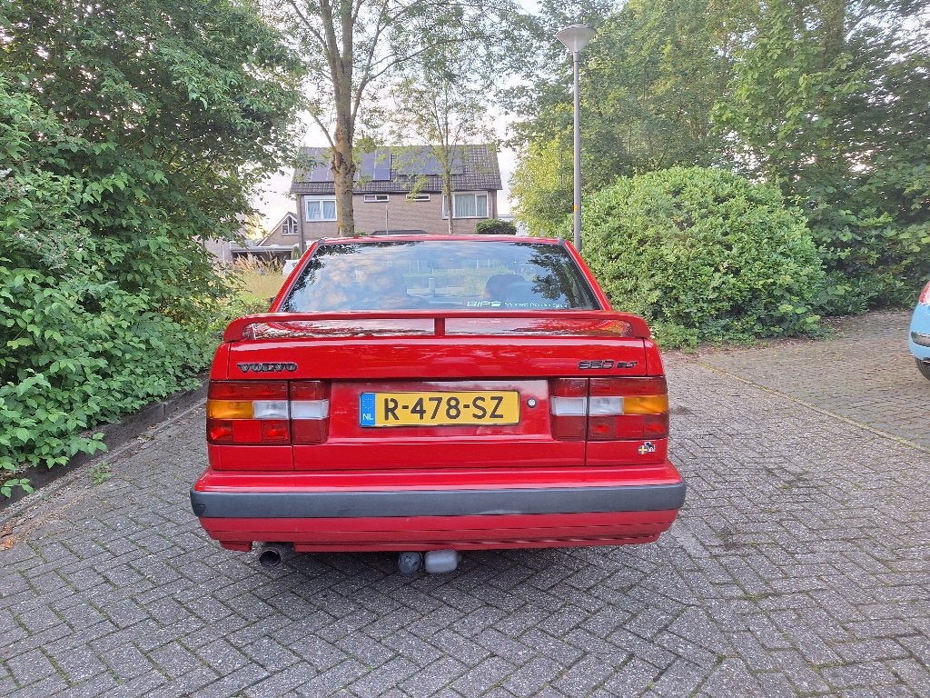 Volvo 850 GLT 1992 Rood, slechts 232.000 km, in prima staat, Voorwielaandrijving, 700 kg, Leder, Handgeschakeld