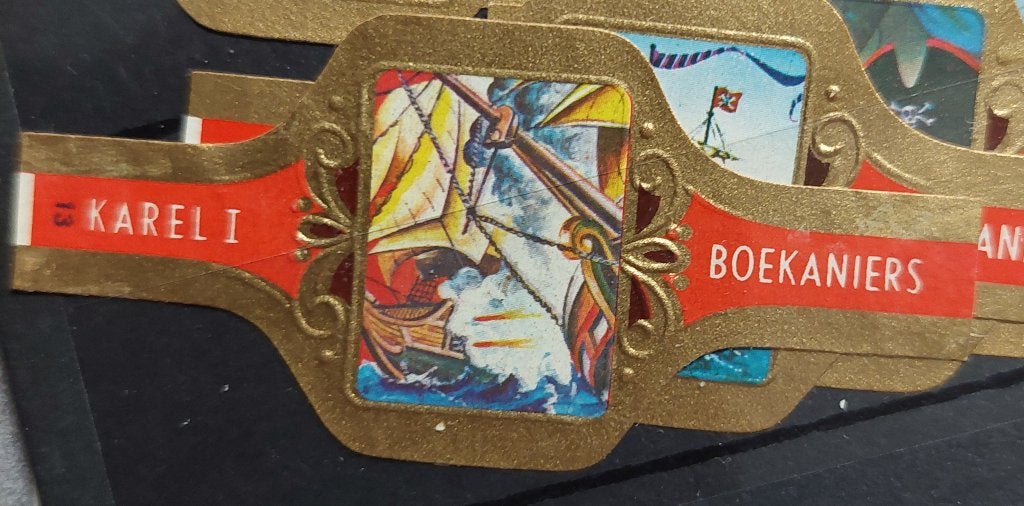 Sigarenbandjes, Ophalen of Verzenden, Gebruikt, Sigarenbandjes