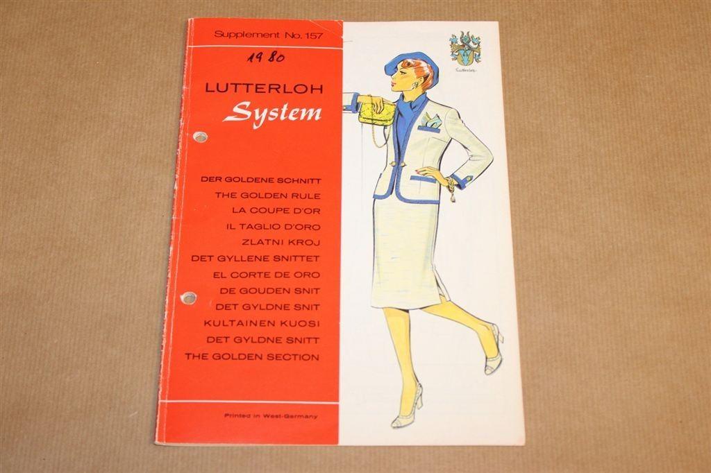 Lutterloh - De gouden snit - No. 157 - 1980, Ophalen of Verzenden, Zo goed als nieuw, Overige onderwerpen
