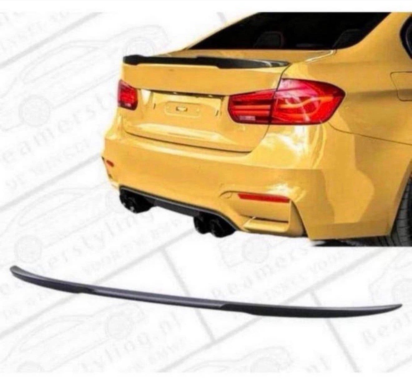 BMW F30 F80 M3 M4 style carbon rear spoiler 2012-2020 NIEUW, Ophalen of Verzenden, P, P, P