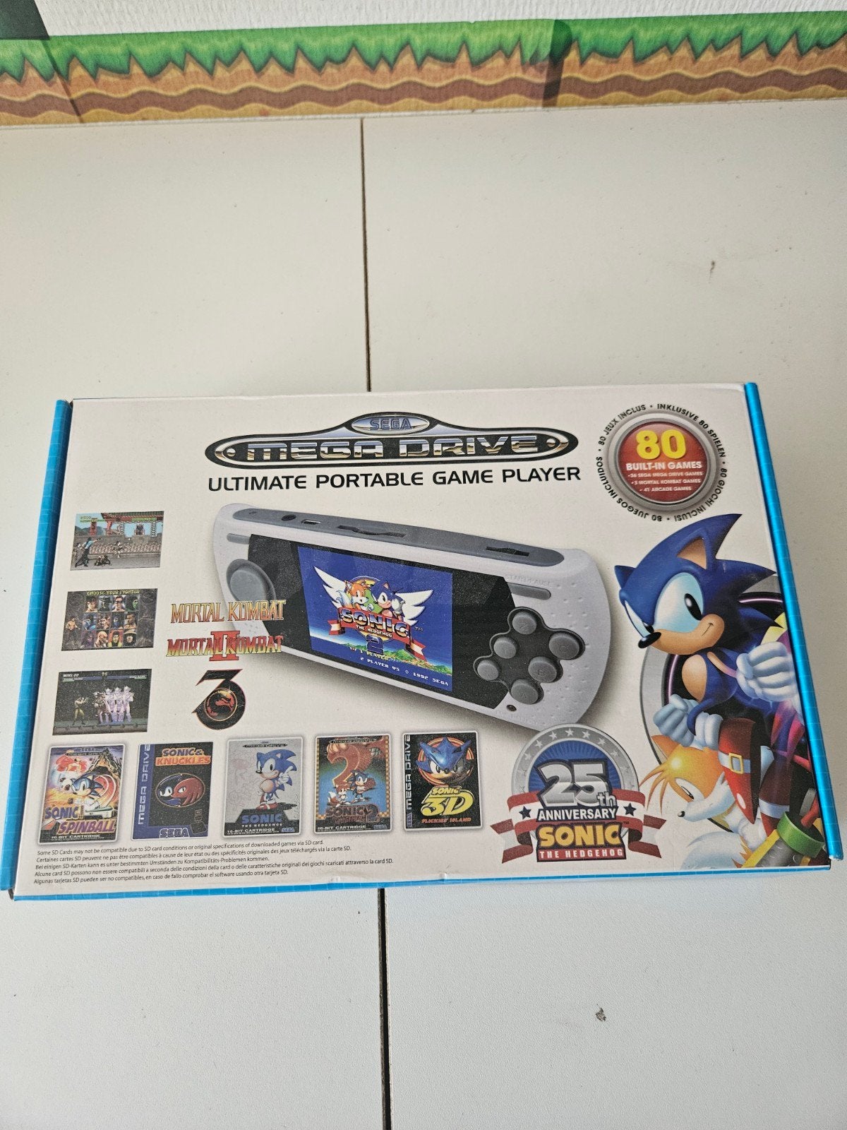 Sega Mega Drive Ultimate Portable Game Player - 80 games, Spelcomputers en Games, Games | Sega, AtGames, Info@atgames.com, Ophalen of Verzenden