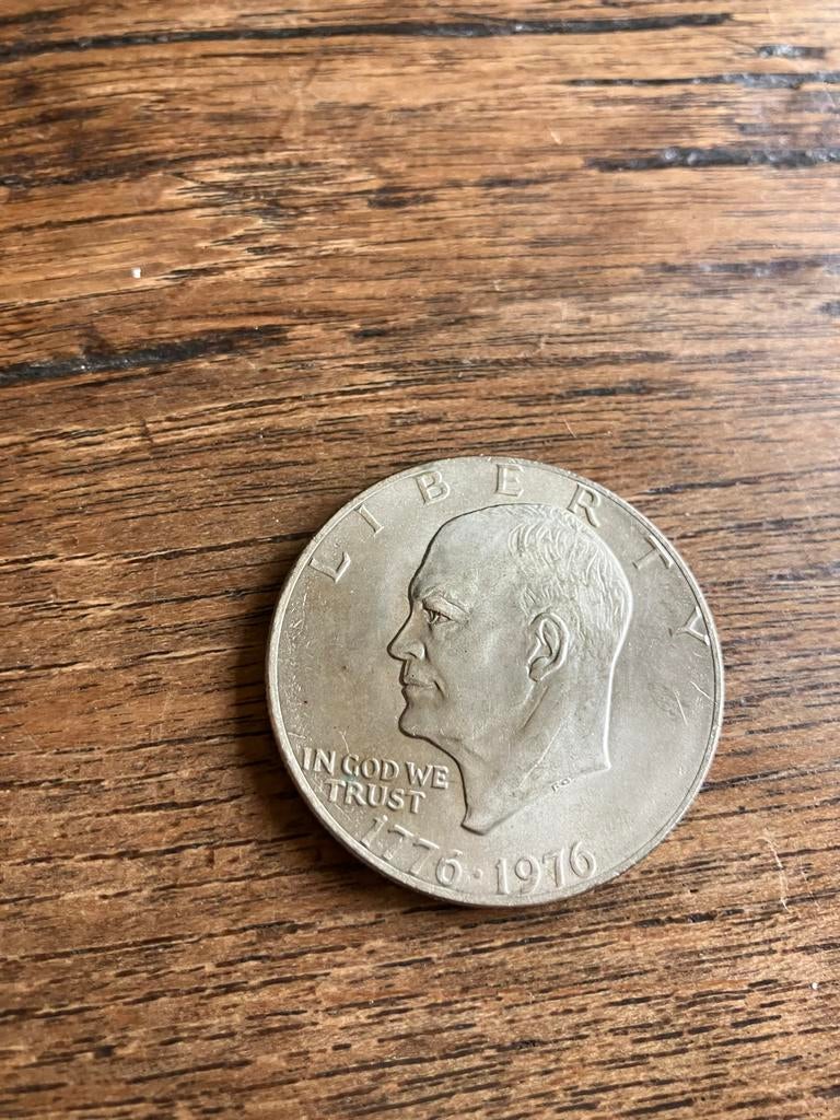 Amerikaanse Eisenhower Dollar 1976 - Bicentennial, Ophalen of Verzenden, Noord-Amerika, Losse munt