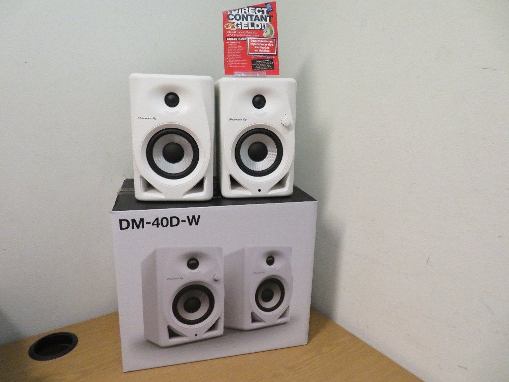 PIONEER DJ DM-40D desktop monitor speaker | Pawn Eindhoven, Computers en Software, Pc speakers, Ophalen, Gebruikt, Audiokanaal 2