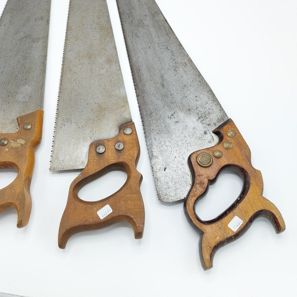 3x Antieke Handzaag (ML), Ophalen of Verzenden