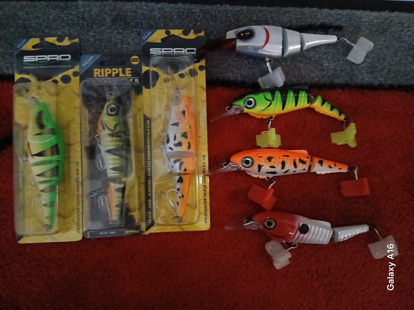 Setje Spro hardbaits Profigther en Pikefighter, Watersport en Boten, Ophalen of Verzenden, Nieuw, Overige typen