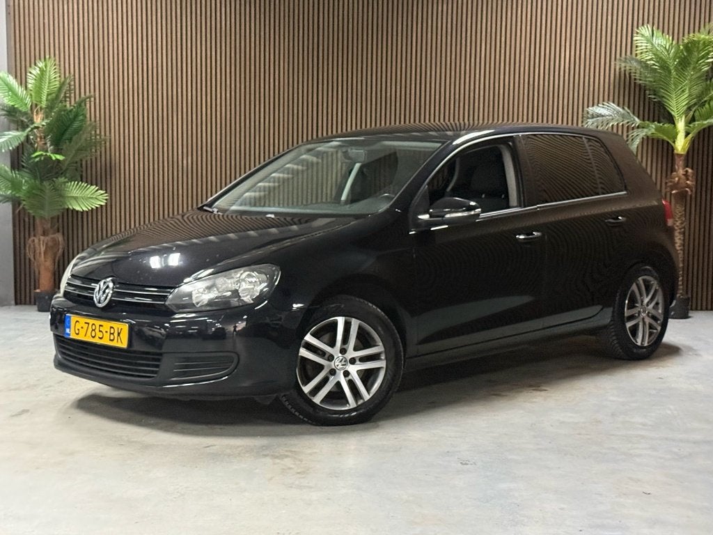 Volkswagen Golf 1.4 TSI Trendline (bj 2010), Euro 5, Gebruikt, 4 cilinders, Zwart
