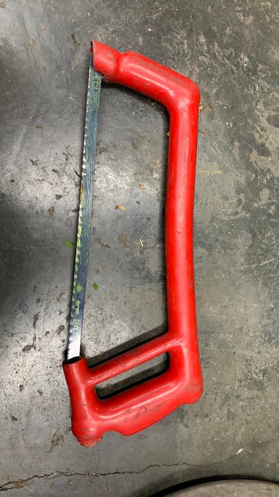 Geïsoleerd gereedschap 1000 volt handzaag beugelzaag metaal, Ophalen, Zo goed als nieuw