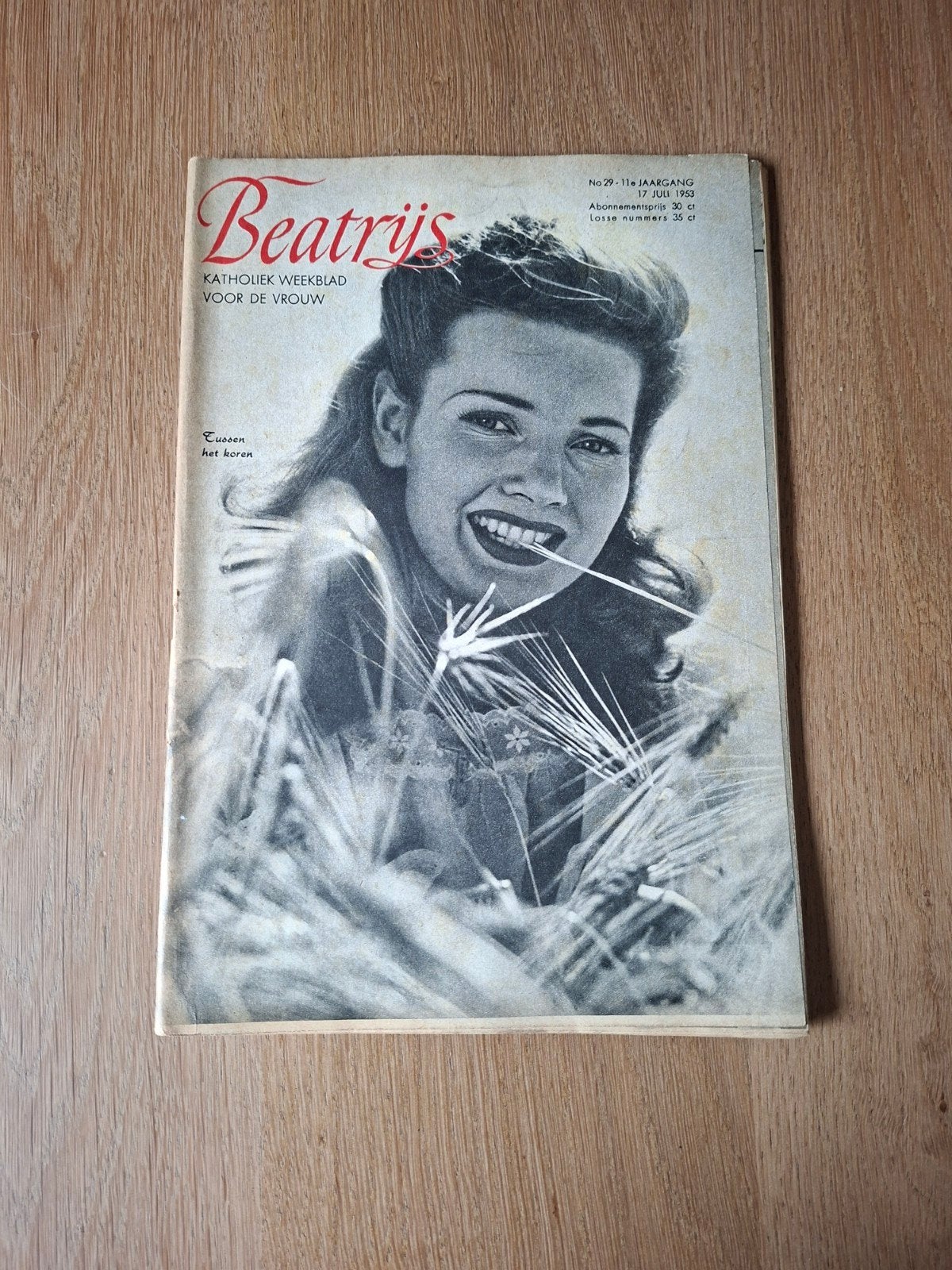 Beatrijs Katholiek weekblad voor de vrouw

Beatrijs Katholi, Ophalen of Verzenden, 1940 tot 1960, Tijdschrift