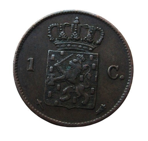 ** Nederlandse 1 cent  1870, Koning Willem III - KOPER **, Verzenden, Koning Willem III, 1 cent, Losse munt